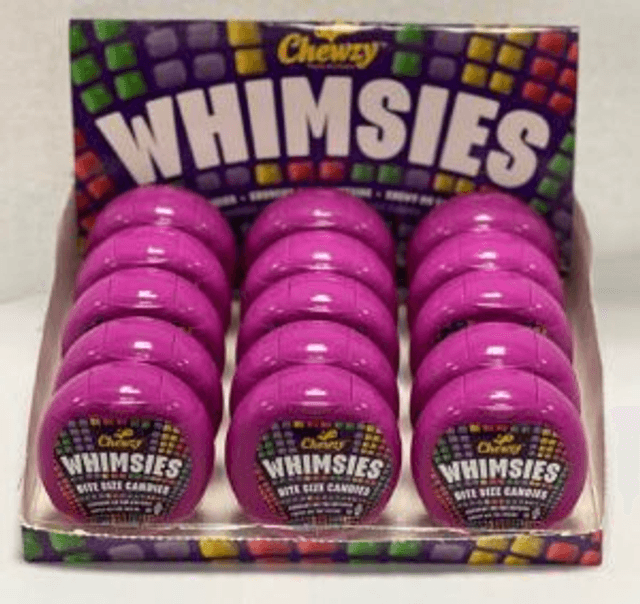 Chewzy Whimsies Bite Size Candies Jar
