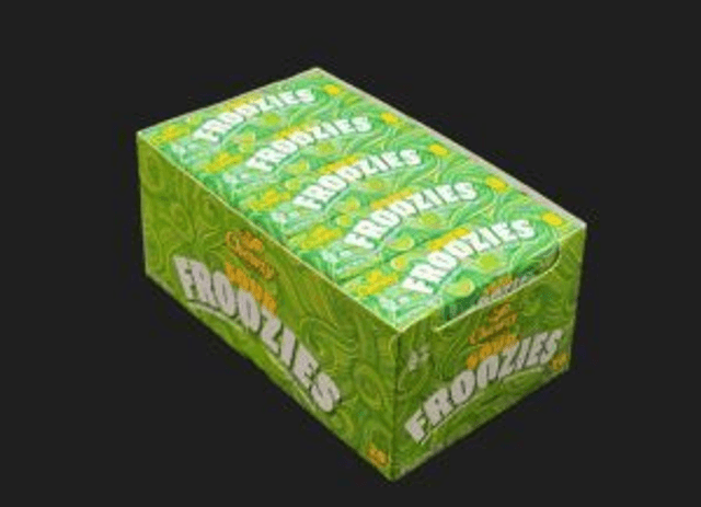 Chewzy Froozies Sour Green Apple Candy