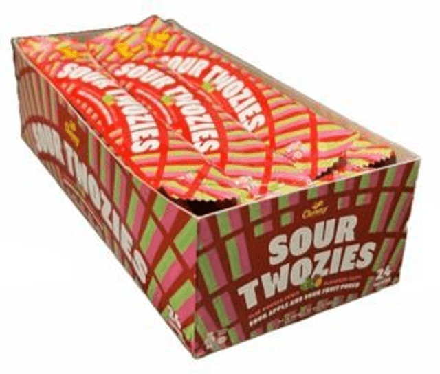 Chewzy Twosies Taffy Sour Apple &amp; Sour Frui Punch